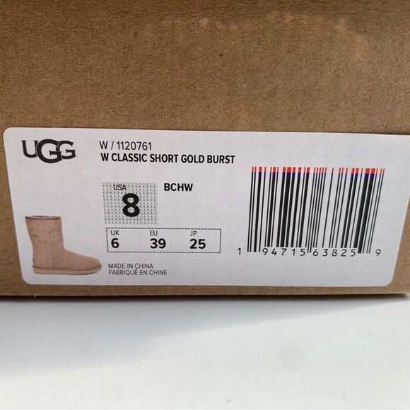 UGG Classic Gold Short Burst Boot - Picture 13 of 13